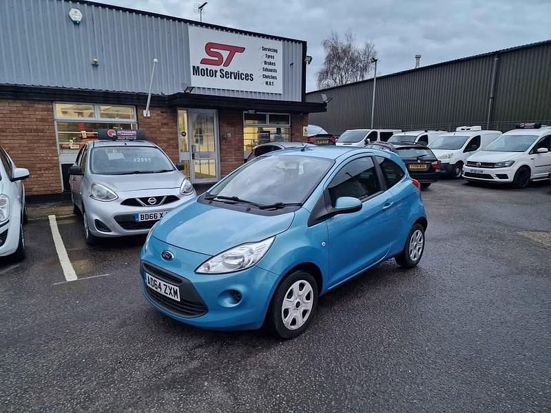 Used Ford Ka 69 HP (50 kW) 2014 Blue Hatchback