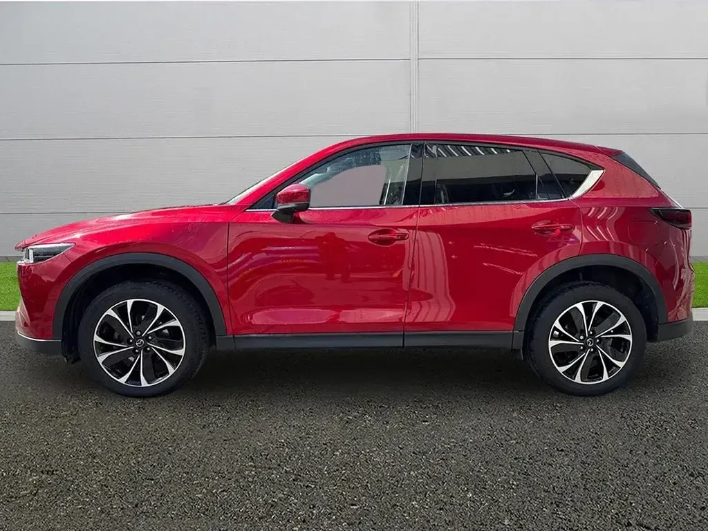 Begagnad Mazda CX-5 Exclusive-Line 165 HK (121 kW) 2023 Röd SUV