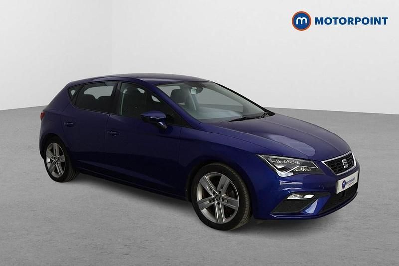 Blue Used 2018 Seat Leon FR Hatchback | £12,099 (Fair price) - Image 1/4