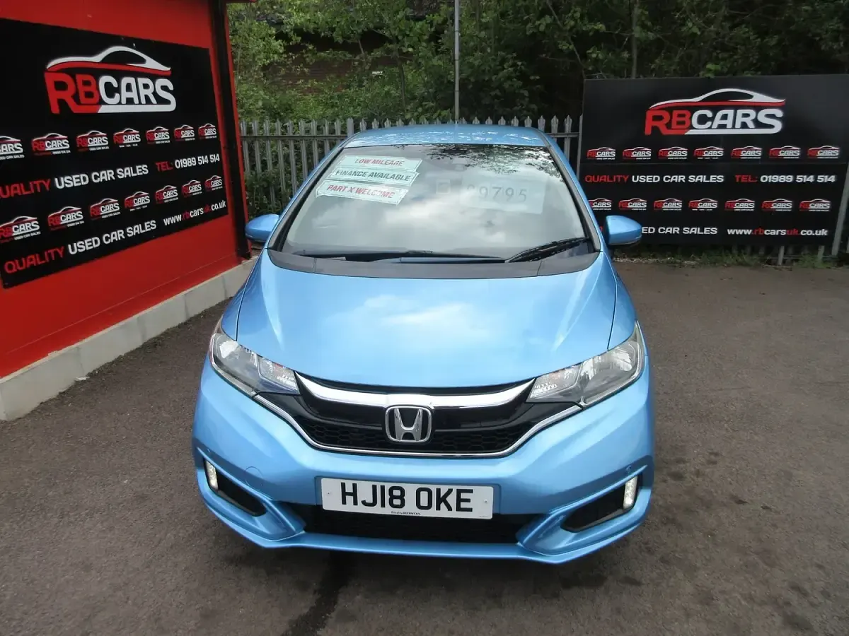 Used Honda Jazz SE 102 HP (75 kW) 2018 Blue Hatchback