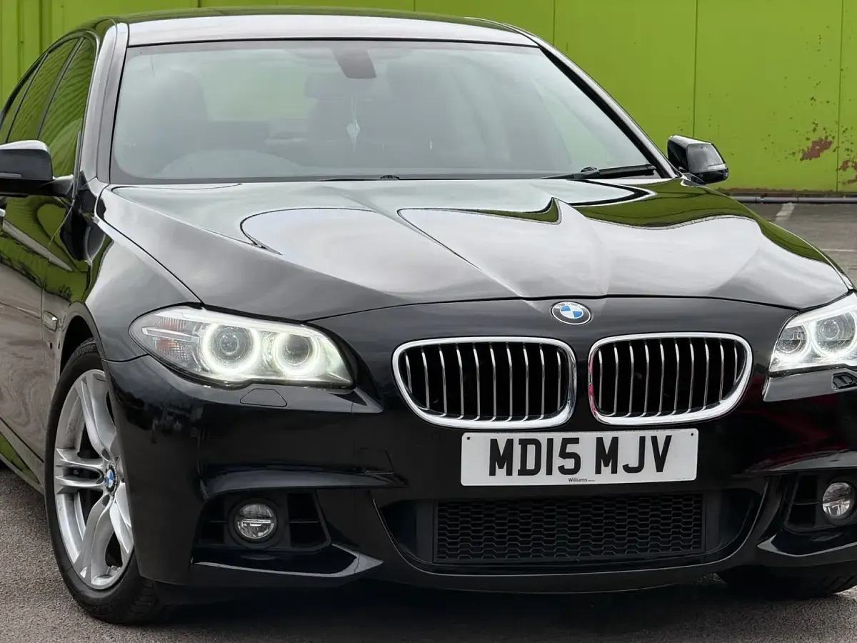Used BMW 520 M Sport 2015 Black Sedan