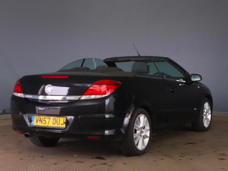 Used Vauxhall Astra Cabriolet Design Edition 2007 Black Cabriolet