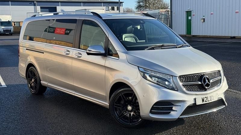 Used Mercedes V220 AMG line 2017 Silver MPV