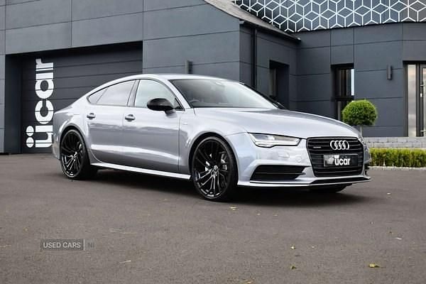 Grey Used 2017 Audi A7 Black Edition Hatchback | £19,650 (Fair price) - Image 1/4