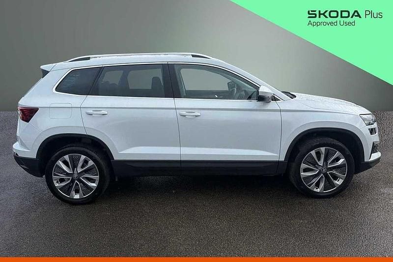 Used Skoda Karoq SE L 150 HP (110 kW) 2025 Moon white metallic SUV