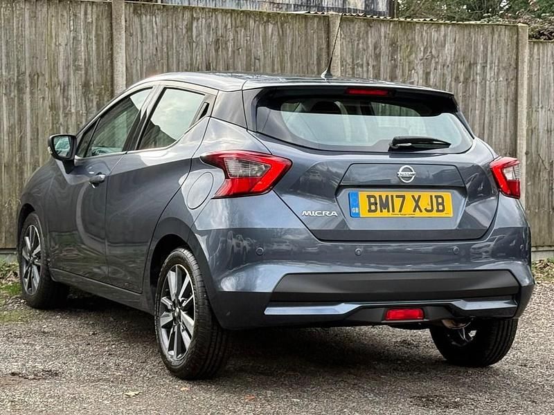 Used Nissan Micra Acenta 90 HP (66 kW) 2017 Grey Hatchback