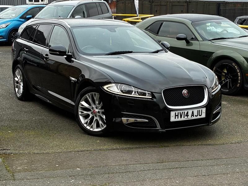 Used Jaguar XF R-Sport 2014 Black Estate