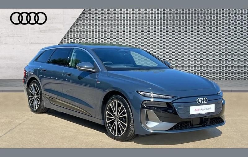 Blue Used 2025 Audi e-tron S-Line SUV | £52,990 - Image 1/4