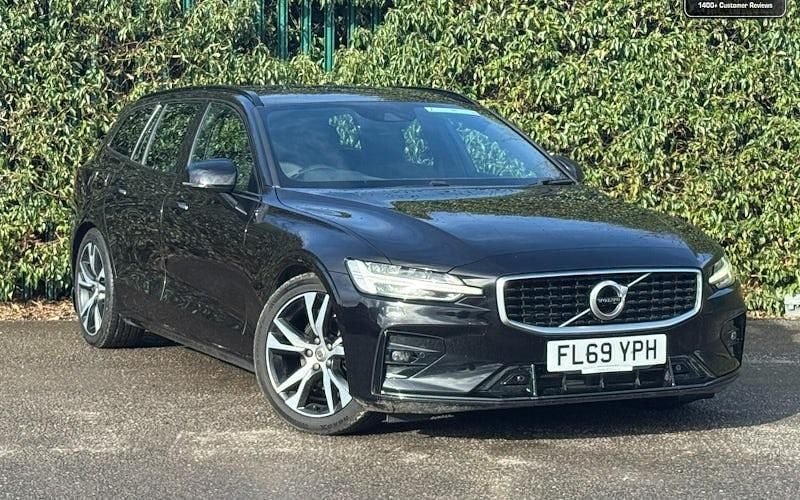 Used Volvo V60 R-Design 190 HP (139 kW) 2019 Black Estate