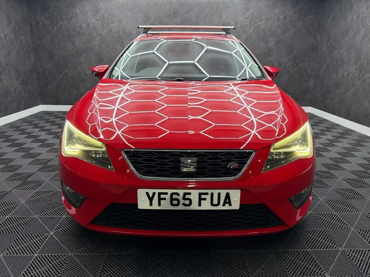 Used Seat Leon FR 184 HP (135 kW) 2015 Red Estate