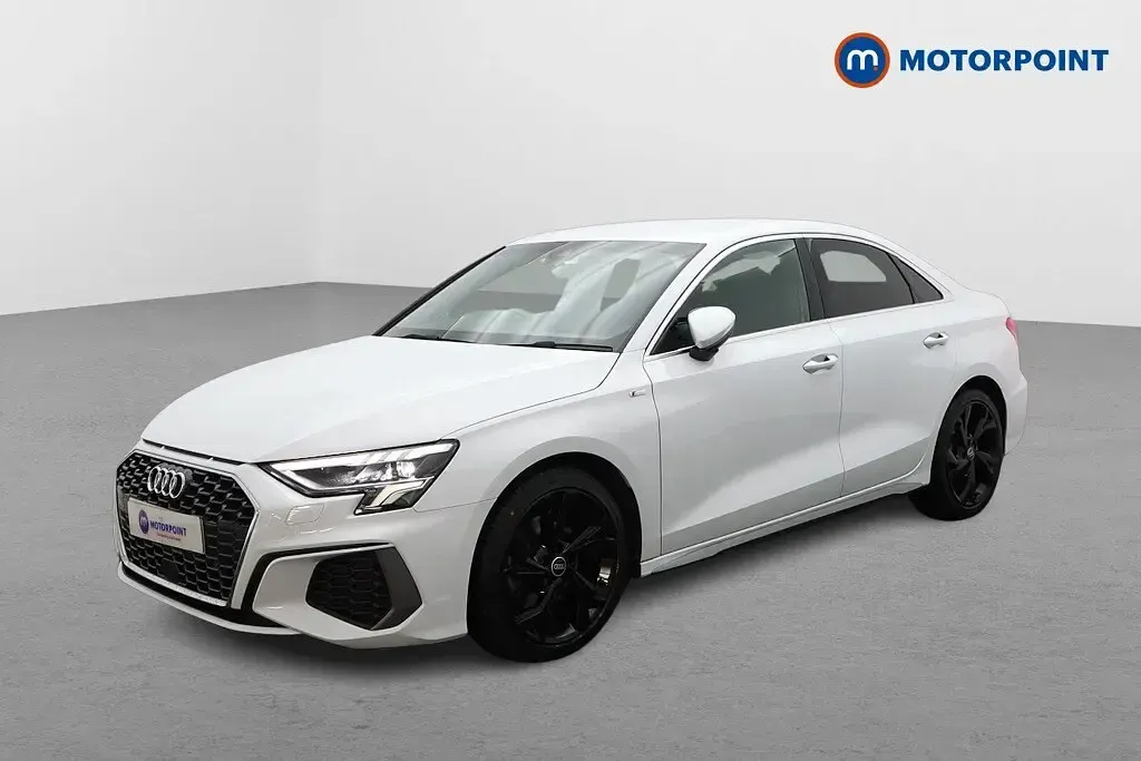 Used Audi A3 S-Line 2020 White Sedan