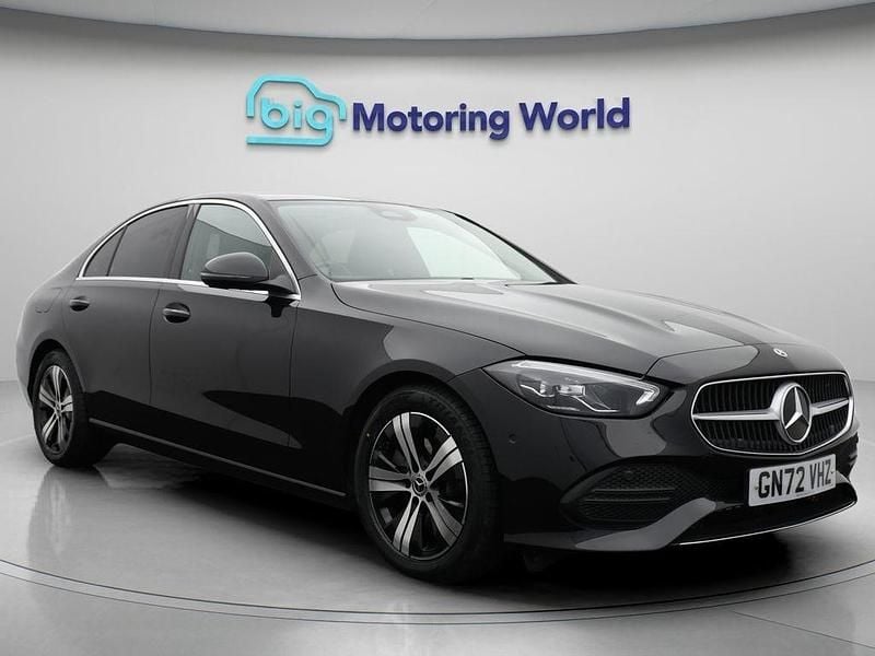 Black Used 2022 Mercedes C220 Sedan | £23,900 (Fair price) - Image 1/4