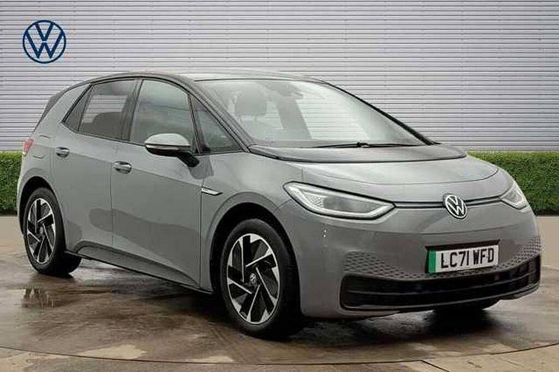 Used VW ID.3 Pro Performance 150 kW (204 HP) 2021 Grey Hatchback