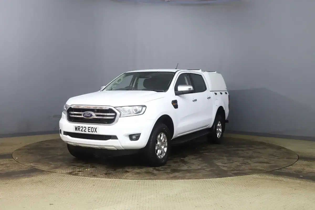 Gebraucht Ford Ranger XLT 170 PS (125 kW) 2022 Weiß Pickup