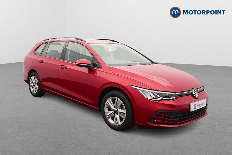 Red Used 2021 VW Golf VIII Life Estate | £16,249 (Fair price) - Image 1/4