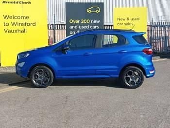 Usado Ford Ecosport ST-Line 140 HP (102 kW) 2022 Azul SUV