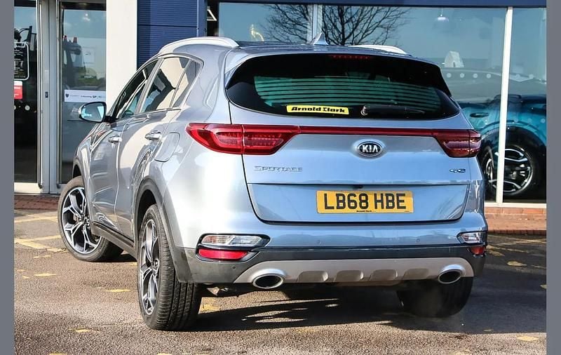 Used Kia Sportage GT-Line 134 HP (98 kW) 2019 Silver SUV