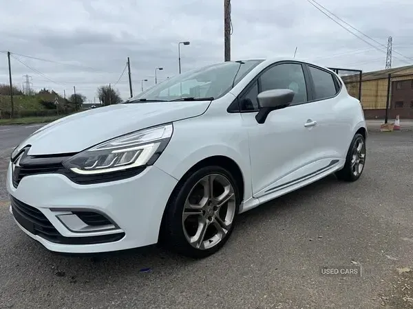 Used Renault Clio GT-Line 90 HP (66 kW) 2019 White Hatchback