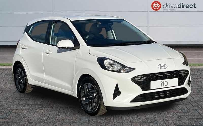 New Hyundai i10 Advanced 79 HP (58 kW) 2025 Special solid paint  atlas white Hatchback