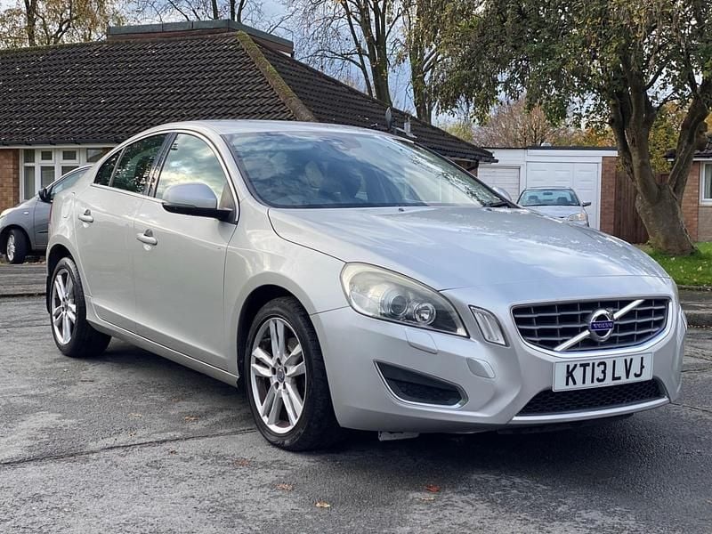 Silver Used 2013 Volvo S60 SE Lux Sedan | £4,499 (Good price) - Image 1/4