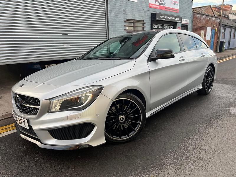 Silver Used 2016 Mercedes CLA220 Shooting Brake AMG line Estate | £7,999 (A bit pricey) - Image 1/4