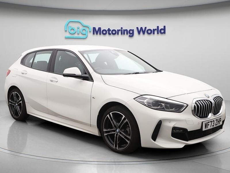 White Used 2023 BMW 118 M Sport Hatchback | £21,800 (Fair price) - Image 1/4