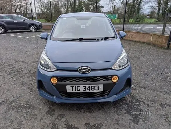 Usado Hyundai i10 SE 66 HP (48 kW) 2018 Azul Citadino