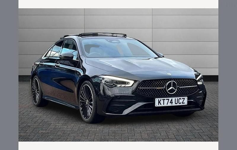 Used Mercedes CLA200 AMG Line Premium Plus 161 HP (118 kW) 2025 Black Coupe
