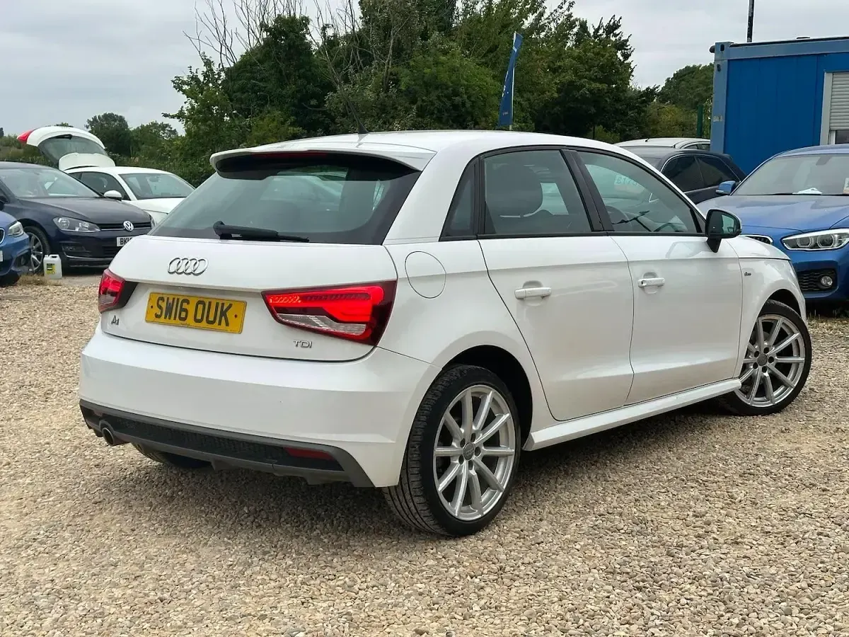 Used Audi A1 Sportback S-Line 2016 White Hatchback