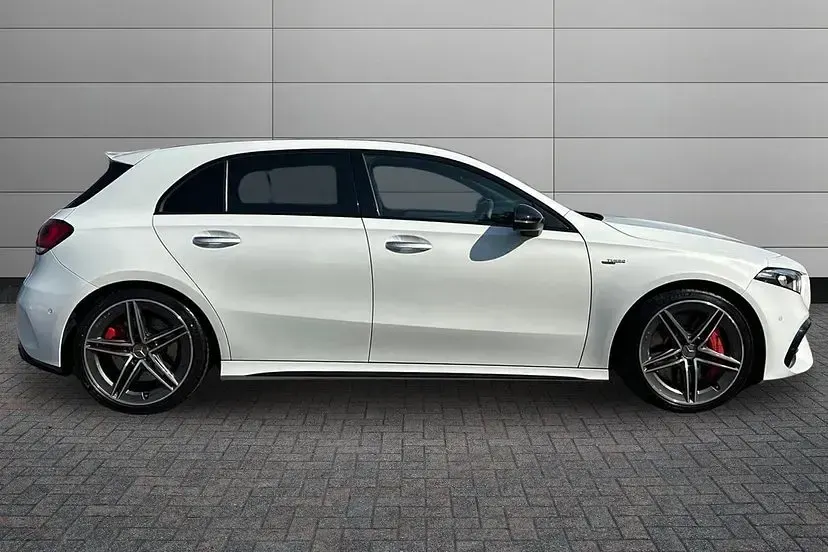 Used Mercedes A45 AMG AMG 421 HP (309 kW) 2021 White Hatchback