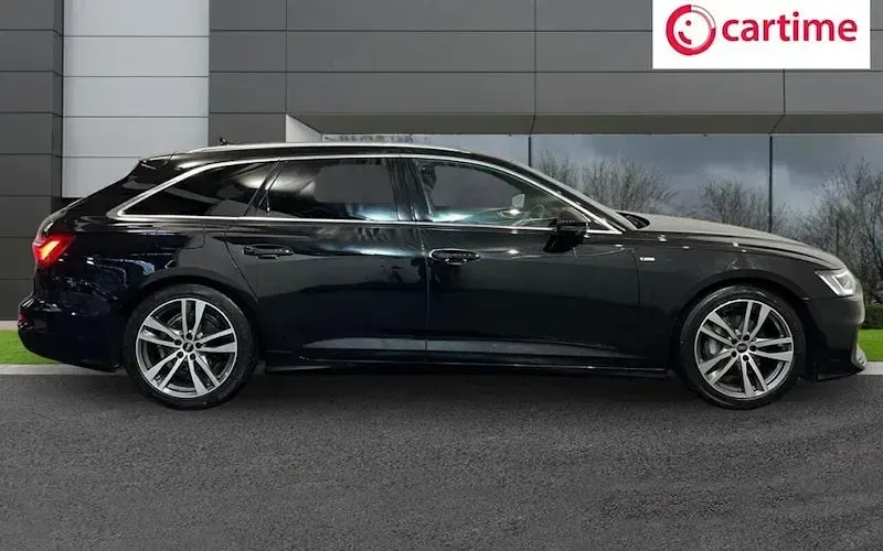 Used Audi A6 S-Line 204 HP (150 kW) 2023 Black Estate