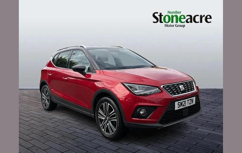 Red Used 2021 Seat Arona XCELLENCE SUV | £12,500 (Fair price) - Image 1/3
