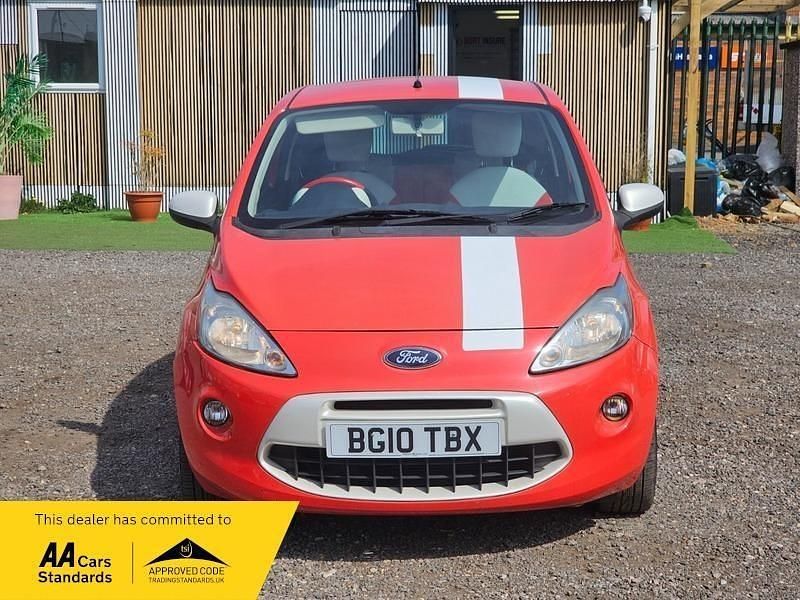 Used Ford Ka 69 HP (50 kW) 2010 Red Hatchback