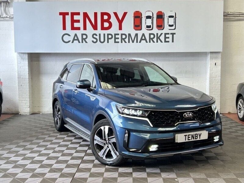 Blue Used 2021 Kia Sorento SUV | £25,296 (Super price) - Image 1/4