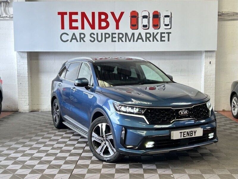 Blue Used 2021 Kia Sorento 2 SUV | £24,795 (Fair price) - Image 1/4