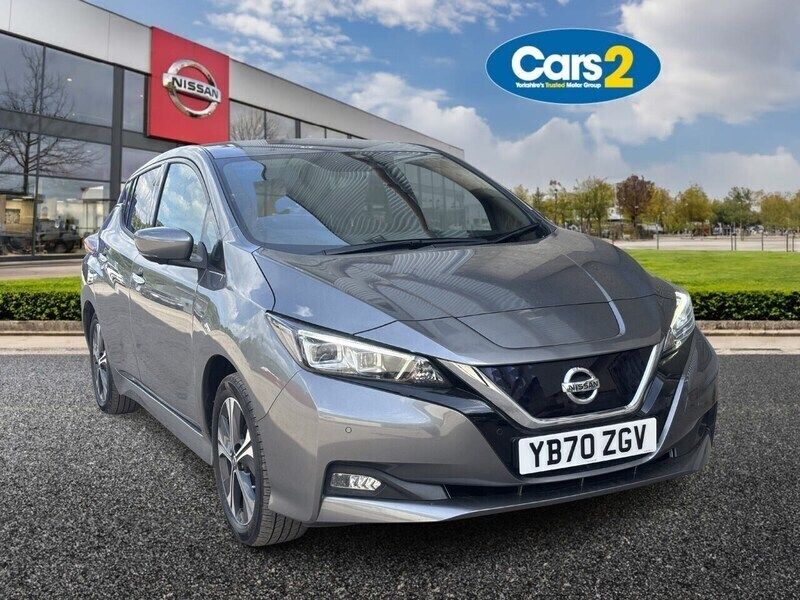 Grey Used 2020 Nissan Leaf Tekna Hatchback | £13,790 (Fair price) - Image 1/4