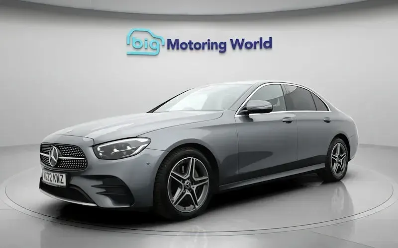 Used Mercedes E200 AMG line 200 HP (147 kW) 2022 Grey Sedan