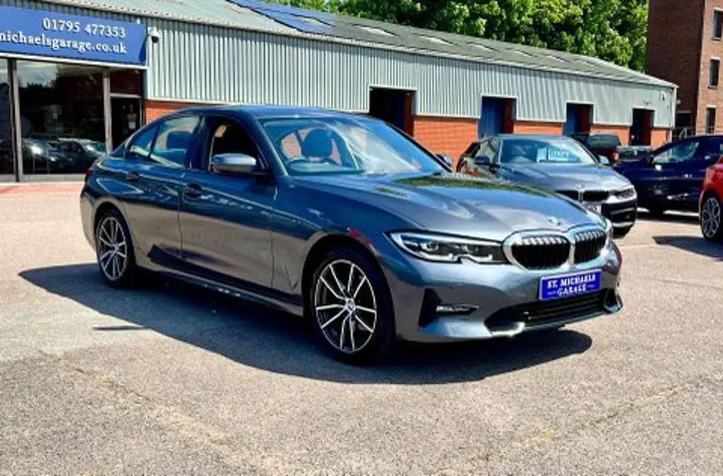 Used BMW 320 Sport Line 2021 Grey Sedan