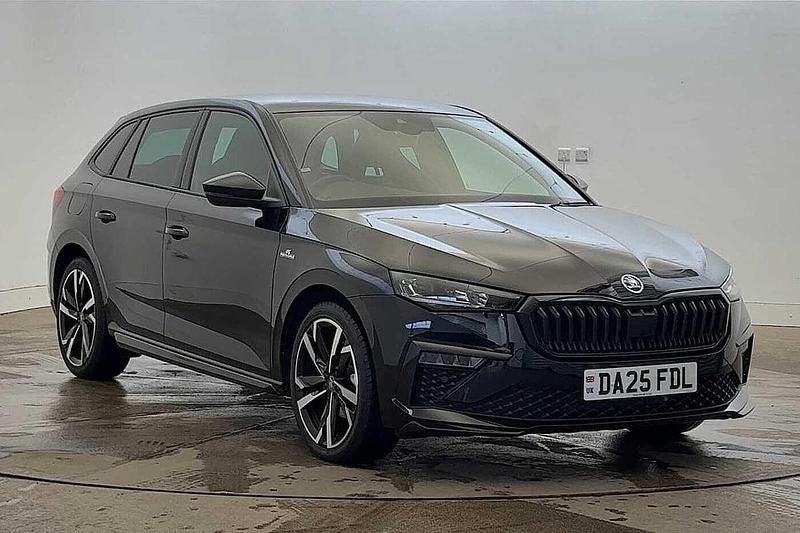 Black magic pearl effect Used 2025 Skoda Scala Monte Carlo Hatchback | £21,499 (Fair price) - Image 1/4