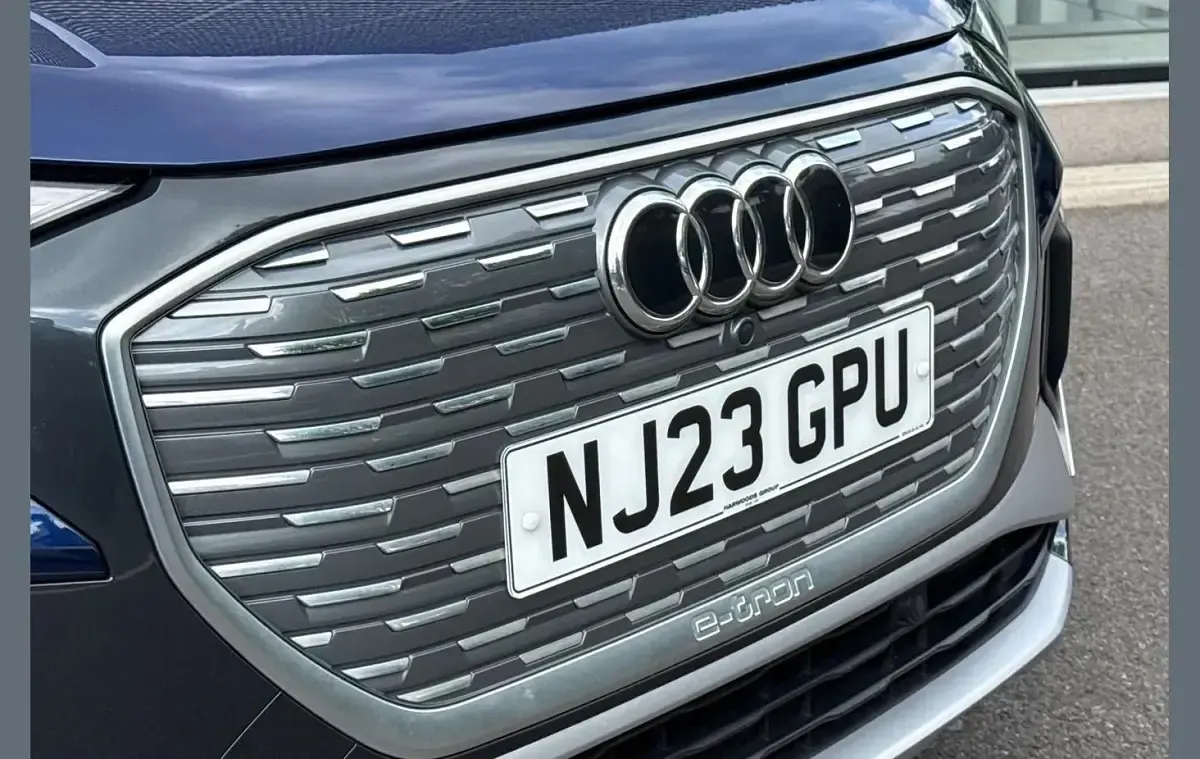 Used Audi Q4 e-tron S-Line 150 kW (204 HP) 2023 Blue SUV