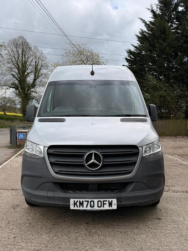 Begagnad Mercedes Sprinter Premium 2020 Silver Van