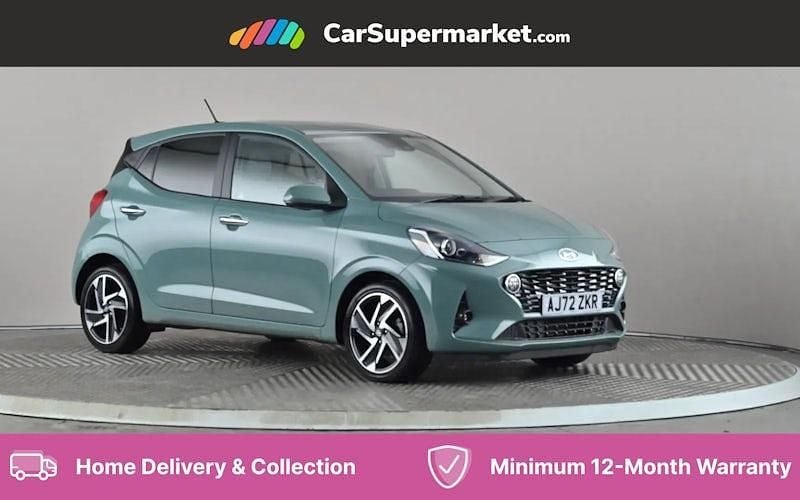 Green Used 2023 Hyundai i10 Premium Hatchback | £12,897 (Fair price) - Image 1/4