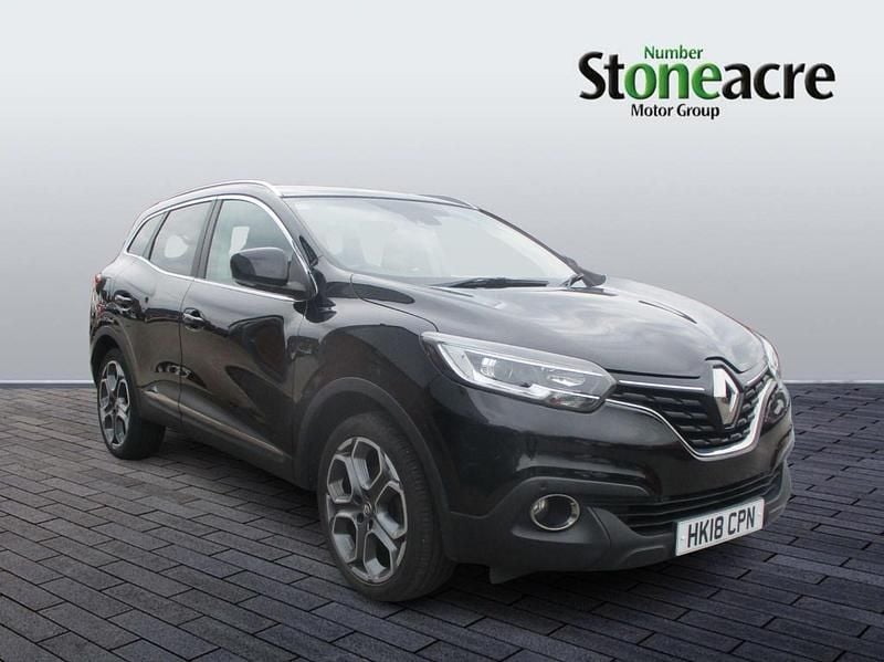 Black Used 2018 Renault Kadjar Dynamique SUV | £7,895 (Fair price) - Image 1/4