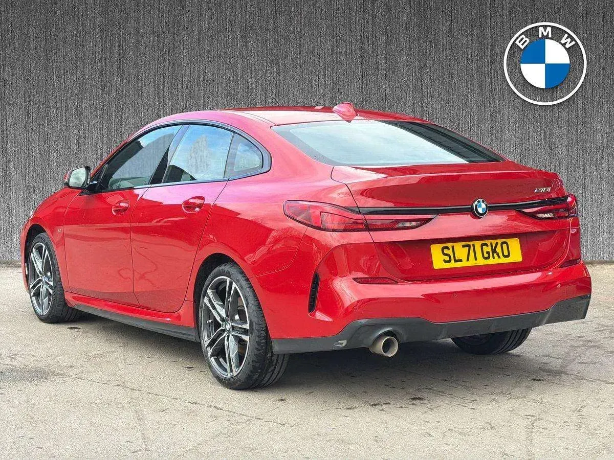 Used BMW 218 Gran Coupé M Sport 134 HP (98 kW) 2021 Red Coupe