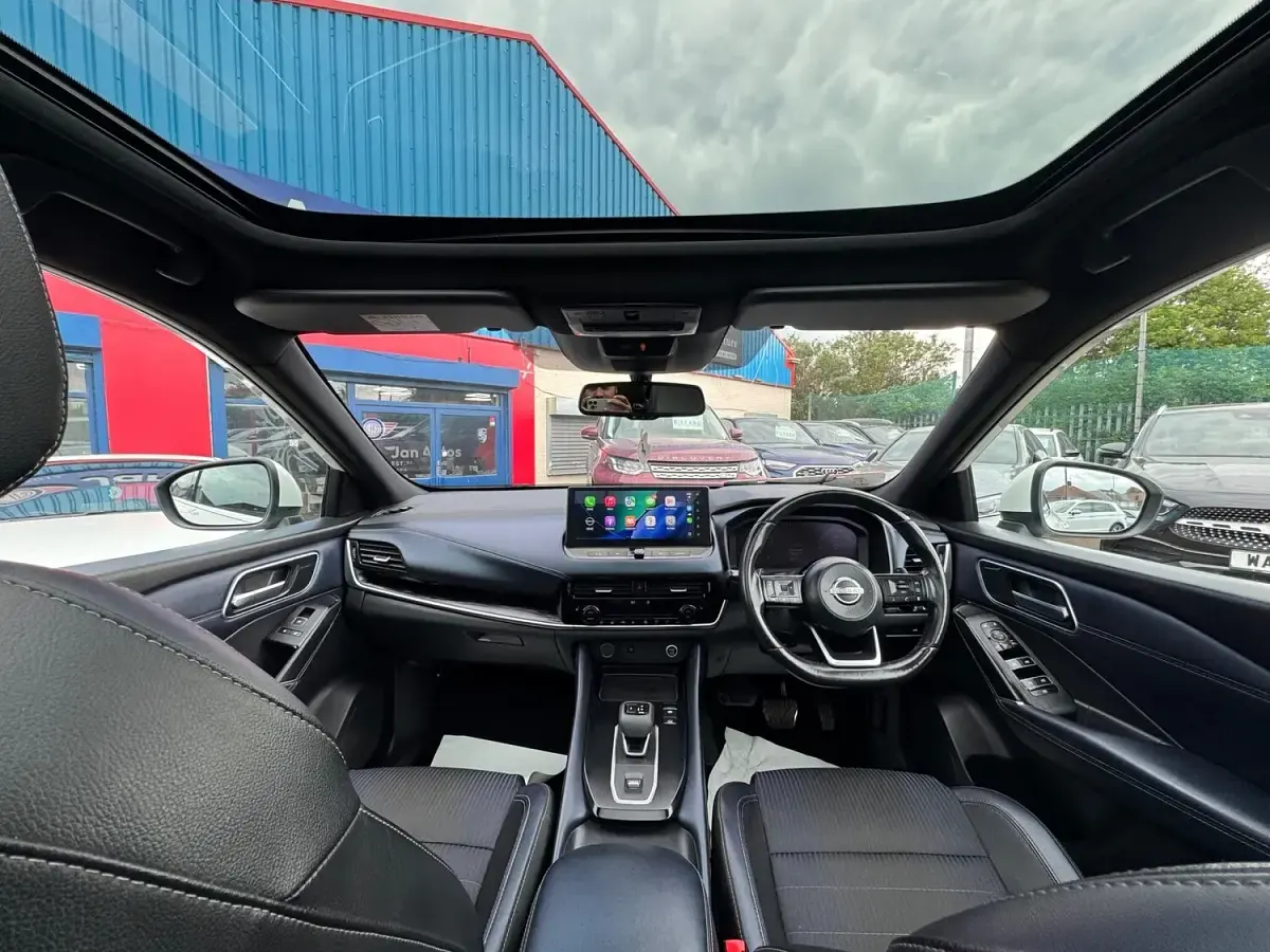 Used Nissan Qashqai Tekna 158 HP (116 kW) 2022 White SUV