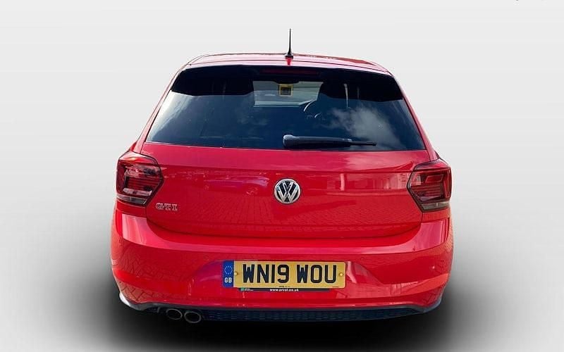 Used VW Polo GTI 200 HP (147 kW) 2019 Red Hatchback