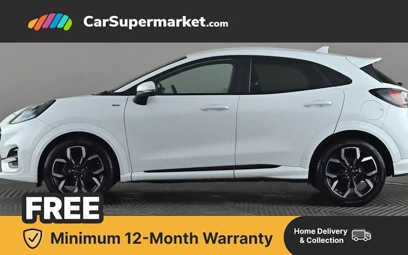 Used Ford Puma ST-Line X 125 HP (91 kW) 2022 White Hatchback