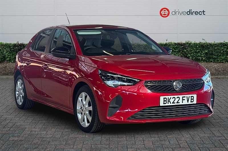 Used Vauxhall Corsa Edition 100 HP (73 kW) 2022 Red Hatchback