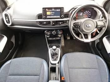 Used Kia Picanto 2019 Blue Hatchback
