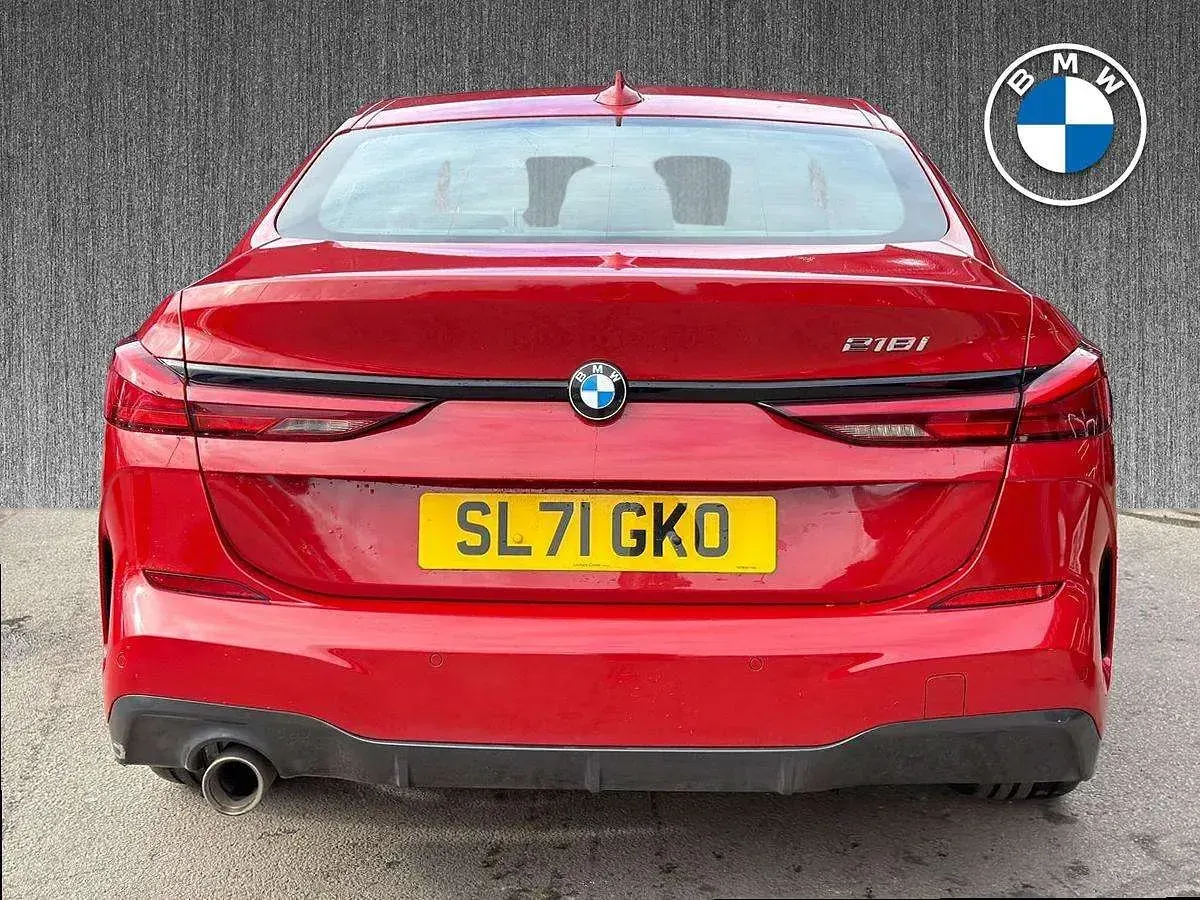 Used BMW 218 Gran Coupé M Sport 134 HP (98 kW) 2021 Red Coupe